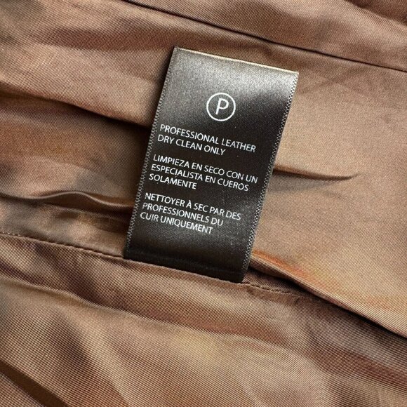 UGG X Eckhaus Latta Women's Jacket Orange Multi Sheepskin Size Small 70's Vibe - Picture 10 of 12